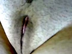 Contest Winner Pick - Hairy Pussy Close Up Lip Masturbation