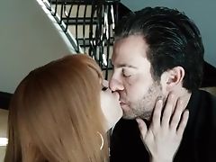 Wild Fuck-a-thon On The Stairs With Hot Crimson Haired Seductress Lacy Lennon